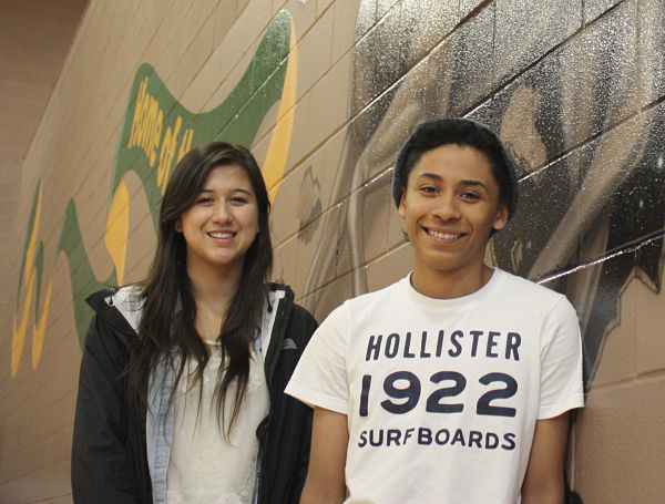 It’s nearly graduation time for Redmond High seniors Athena Anderle and Carlos Martinez.