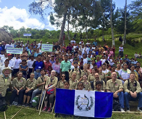 Five staff members from Redmond-based Medical Teams International (MTI) joined 14 evanta.com employees from Portland