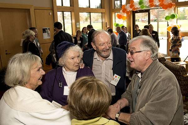 Youth Eastside Services celebrated 45 years on Nov. 1 at a gathering in Bellevue.  Left to right: Darla Perman