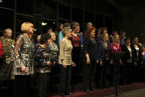 The Pacific Sound Chorus's concert 'It's the Holiday was on Tuesday at East Shore Unitarian Church in Bellevue and featured Lake Washington High School's Lyrica Choir (not pictured).