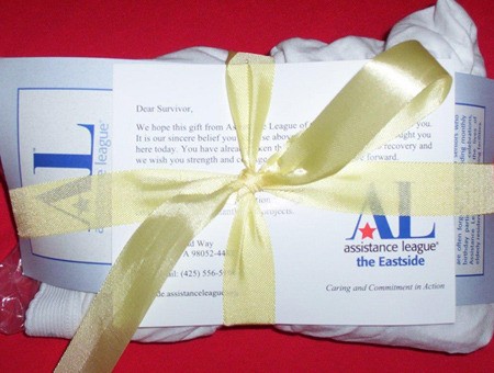 Redmond-based Assistance League of the Eastside began its Assault Survivor Kit program in 1992.