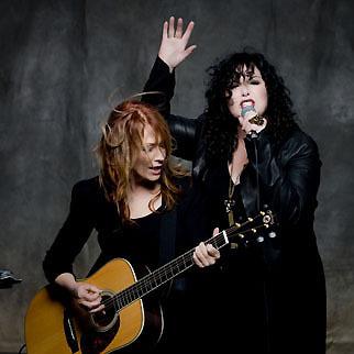 Heart's Nancy and Ann Wilson.