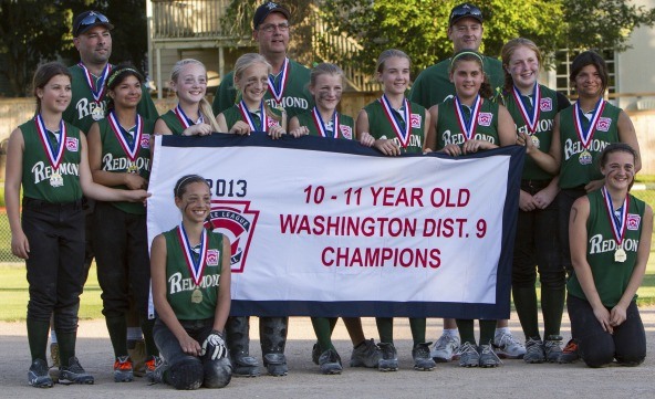 Back-to-back district titles for Redmond softball all-stars | Redmond ...