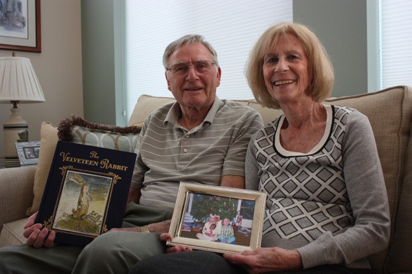 Ted and Karen Madison were recently presented with a special edition of “The Velveteen Rabbit