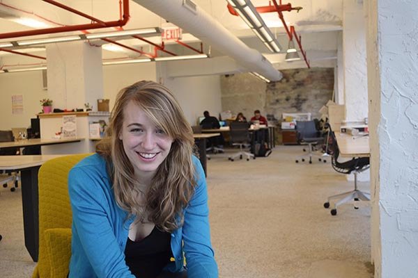 2008 Redmond High graduate Kate Catlin has come up with an online platform to help small businesses work together to compete with big businesses.