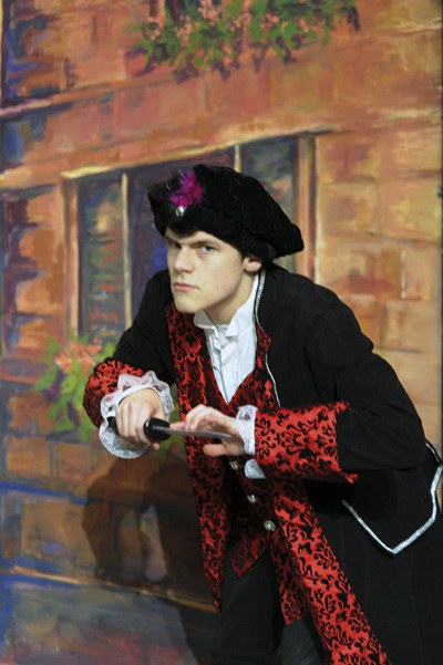 Jake Casale of Redmond plays Shylock in The Bear Creek School's production of 'The Merchant of Venice.'