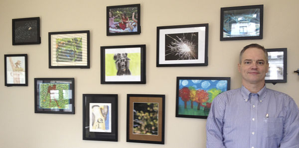 Rep. Ross Hunter of the 48th Legislative District has selected Lake Washington School District student PTA Reflections artwork to decorate his office in Olympia.