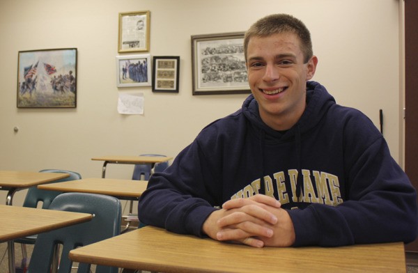 Aaron DiGenova is graduating from The Bear Creek School on Saturday. During his high school career