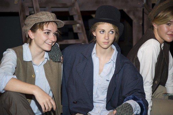 The Bear Creek School will present 'Oliver Twist' on May 18 and 19. From left