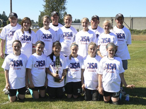 The 12U NW Lady Sharks softball team recently played up and won the 'Fun in the Sun' 14U tournament down in Tacoma