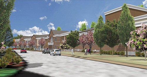 A rendering of The Bear Creek School's 50