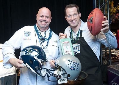 Seattle Seahawks Taste of the NFL chef representative John Howie