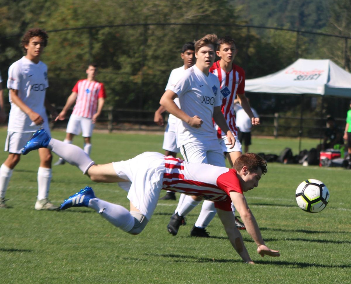 Soccer battle at Crossfire Select Cup Redmond Reporter