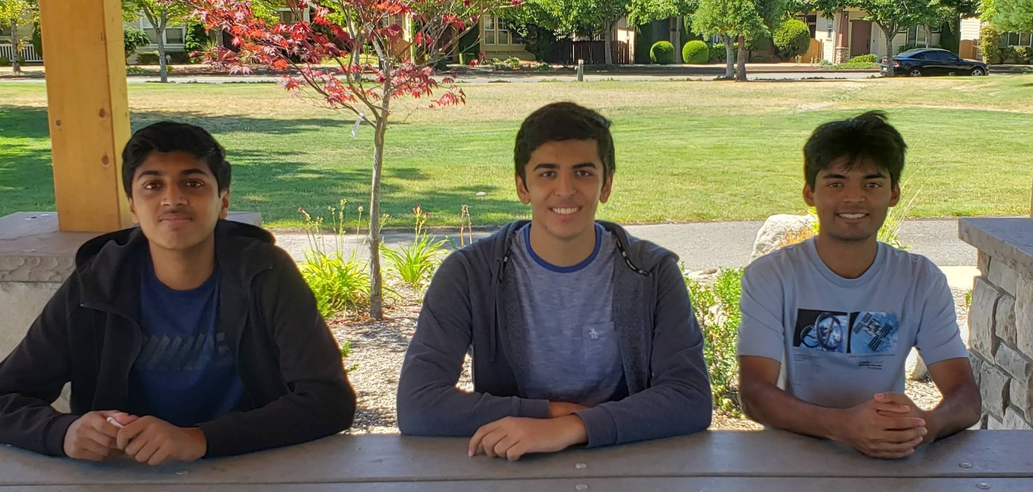 Whale Watchers is an app to help the threatened Orca populations and is being developed by Runjeet Narula, Ateeq Ramlan, and Laavan Suresh who are rising seniors at Redmond and Tesla Stem High School. Courtesy photo